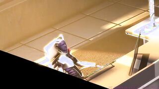 3D Hentai - Mass Porn Effect 3 - Futanari widomaker ass fucks a futa Asari