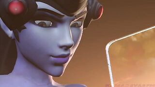 3D Hentai - Mass Porn Effect 3 - Futanari widomaker ass fucks a futa Asari