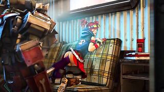 Hentai - A Girl And Her Giant Buttsex Robot - Borderlands Gaige gets her