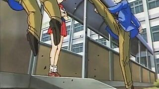 Classmates 2 ep4 - Shy hentai academy girl has romantic sex in the forest