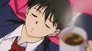 Classmates Climax 2 - Scared teen virgin has romantic hentai sex with boyfriend