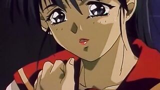 Classmates Climax 2 - Scared teen virgin has romantic hentai sex with boyfriend