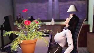 3D Hentai - Tales From the Liziverse - Sexy stripper Elizabeth can't stop