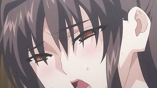 Gangbang Club 3 - Dirty nurse with huge hentai tits gives student a boobjob