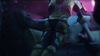3D Hentai - Project Omega - Aria T'Loak makes Commander Shepard her lesbian