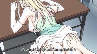 Hentai - Fault!! S - Horny anime elf girl gets fucked in classroom after