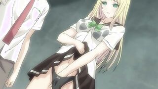 Hentai - Fault!! S - Horny anime elf girl gets fucked in classroom after