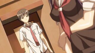 Hentai - Fault!! S - Horny anime elf girl gets fucked in classroom after
