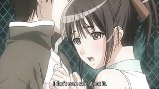 Fault!! 1 - Hentai stepsister talks nasty to her brother and gives him a