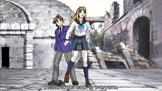 Black Gate: Academy of Adultery 1 - Hentai lesbian students have sex on campus
