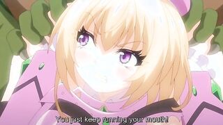 Hero Princess Milia 2 - Busty hentai warrior doggy style creampied by orc