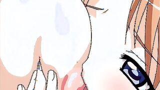 Hentai - Flaming Impregnating Transfer Student 2 - Busty teen maids titty