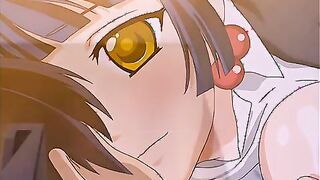 Hentai - Flaming Impregnating Transfer Student 2 - Busty teen maids titty