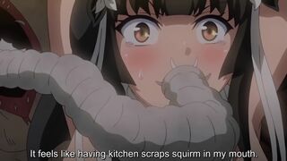 Sinisistar 2 - Warrior nun is brutally fucked by savage monsters in horror hentai
