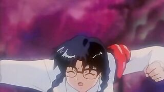 Legend of the Beast of Lust 1 - Teen in glasses is violated by hentai tentacles in bathroom