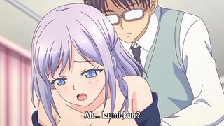 69: False Smile - Busty hentai teenie banged in virgin pussy by angry teacher