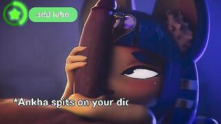 (JOI & ASMR game preview) Ankha Dominates You In Her Private Room In Egypt