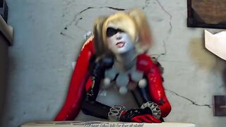 Hole In the Wall - Harley Quinn gets man milk pumped into her pussy at gloryhole