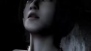 Ada Wong Halloween Fuck - Ada Wong is captured by soldiers and banged in a chair