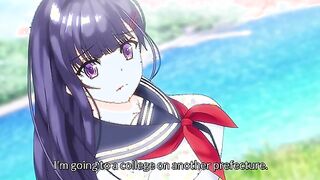 Natural Vacation - Anime virgin lovers have deep doggy style sex in romantic hentai