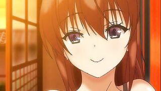 Natural Vacation - Anime virgin lovers have deep doggy style sex in romantic hentai