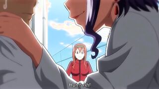 Tsundero 6 - Stepsisters have hentai threesome with brother on campus