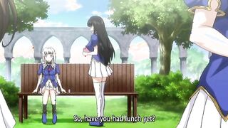 Pandra 1 - Hentai academy girl sprouts tentacles and a futa dick to fuck her classmates