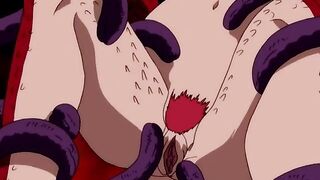 Tokyo Requiem 2 - Demon tentacles ravage catgirl
