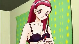 Pure Love 1 - Aristocrat fucks hot hentai girl in the fields while students spy on them