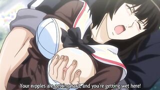Crazy Vice Principal - Principal of hentai academy fucking busty redhead student