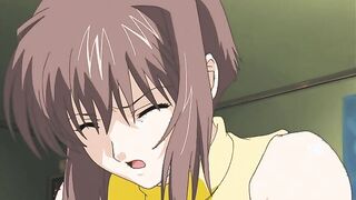 Milk Money 2 - Huge titty hentai milf has a slave boy suck her lactating tits