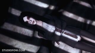 Madness Within - Crazy girl is face fucked and gangbanged by goblins