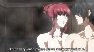 Cartagra 2 - Busty hentai redhead with a tight pussy rides master's cock