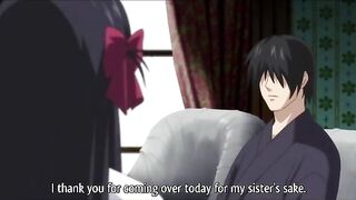 Cartagra 1 - Busty hentai teen in a blindfold gets her uncensored hairy pussy fucked