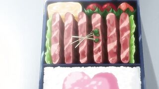 First Love Time 3 - Busty hentai maid is creampied on kitchen counter