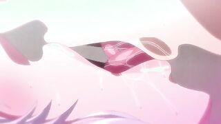 First Love Time 3 - Busty hentai maid is creampied on kitchen counter