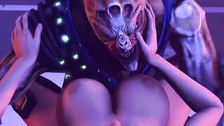 Miranda Lawson from mass effect explores the universe - 3D HMV