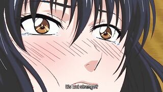 First Love 2 - Busty teen's wet pussy gets bloody from first time romantic anime fuck