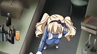 Eromame 2 - Dirty hentai teacher uses hypnotism to creampie in a teen idol's virgin pussy