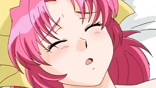 Five Card 3 - Hentai lesbians lick pussy while ugly bastard watches