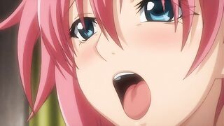 Experimental Slave 2 - Busty hentai sex slave is tied up and has her big teen tits milked