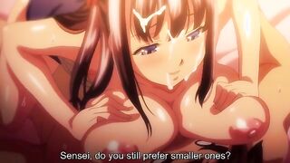 Tsundero 3 - Virgin teen girl in hentai swimsuit seduces her sensei