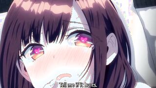 Girls Rush 2 - Busty hentai teen is rescued and then romantically fucked at hot springs