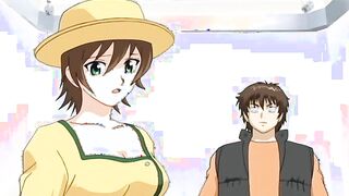 Feelings of Concern 1 - Sexy elevator girl gets rough public hentai creampie