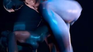 A Fateful Night - Witcher Geralt gives Ciri a rough anal fucking from behind