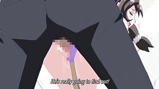 Dirty Bride - Busty hentai housewife gets fucked in front of her husband
