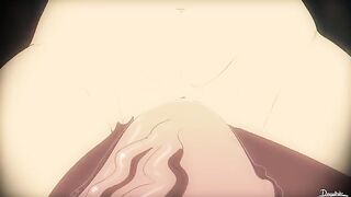 Petite asian girl Azula gets her pussy destroyed in rough big dick sex