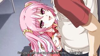Sacred Prostitutes - Cute hentai teen squirts from toys while being filmed