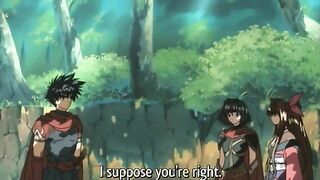 Crimson Lotus 1 - Hentai virgin is ravaged by demon in the woods