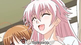 Shocking Pink! 1 - Busty hentai sisters get pussies filled with hot cum